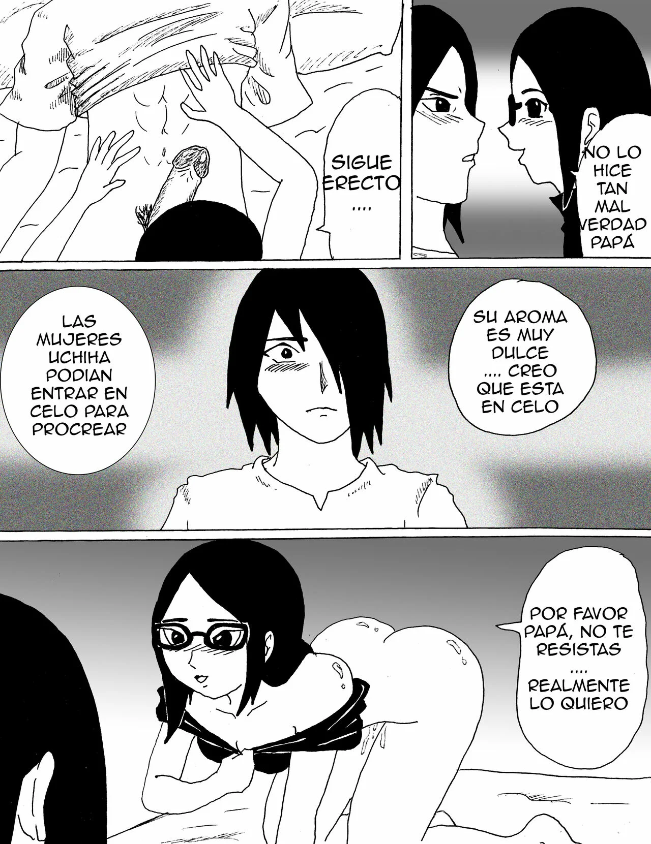 INCESTO ENTRE SADARA Y SASUKE