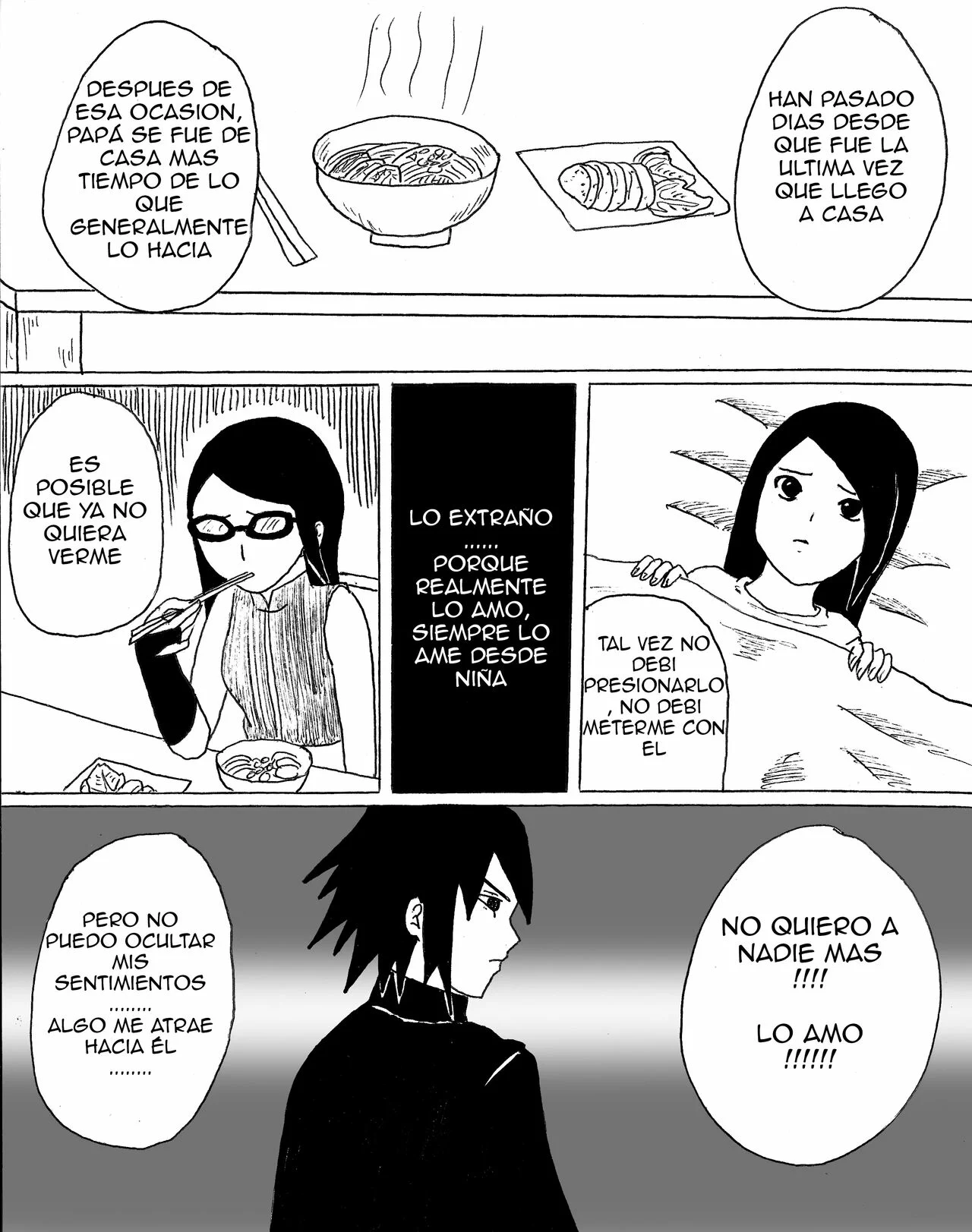 INCESTO ENTRE SADARA Y SASUKE