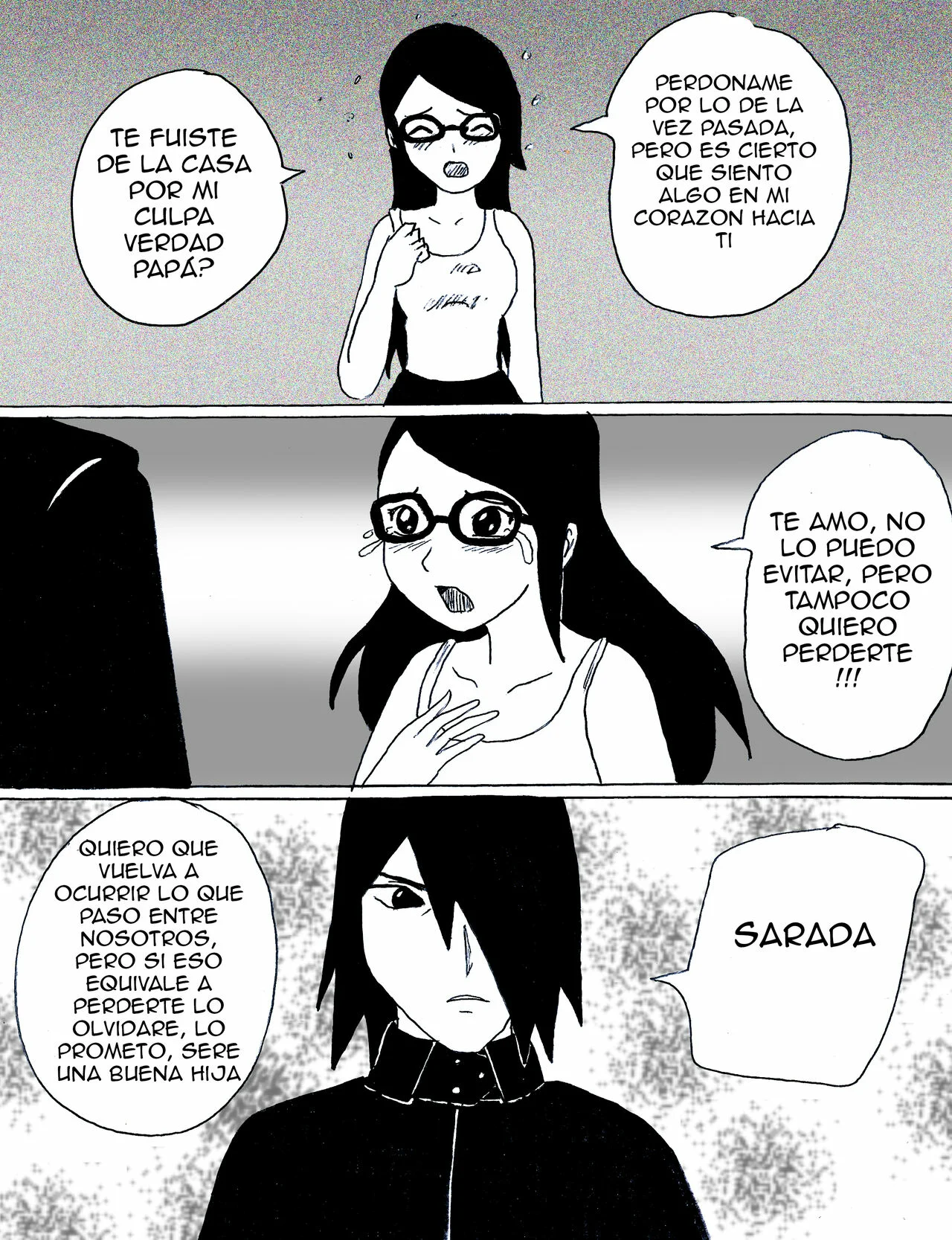 INCESTO ENTRE SADARA Y SASUKE