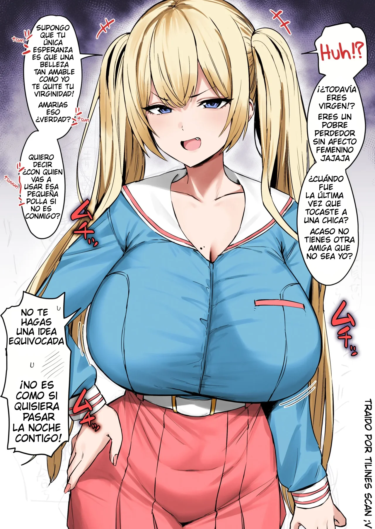 Tsuper Tsundere Twintail Blonde Mistakes You As A Virgin - Color