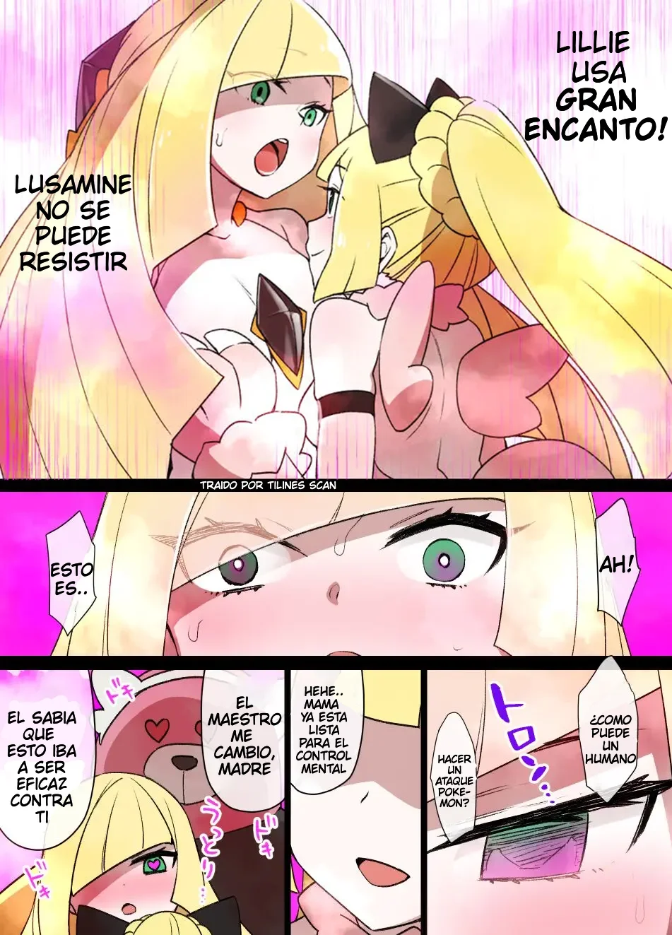 Poke-esclavas Lusamine & Lillie