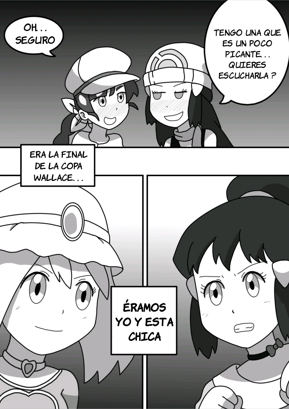 Celebracion en Sinnoh - Charla diara de (Ash) Dawn y Chloe Extra 1