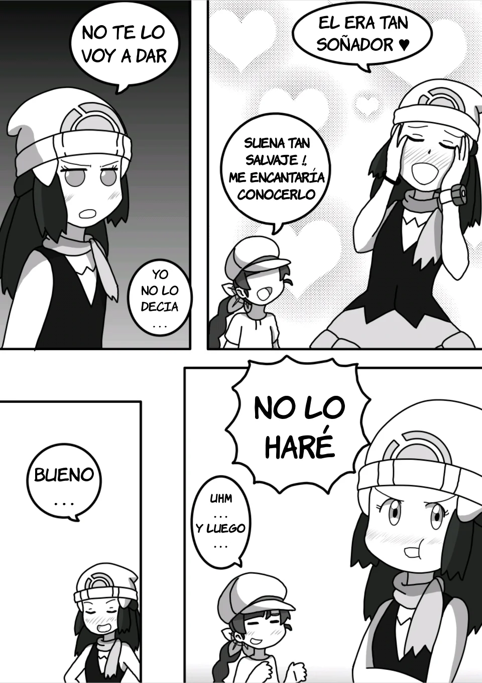 Celebracion en Sinnoh - Charla diara de (Ash) Dawn y Chloe Extra 1