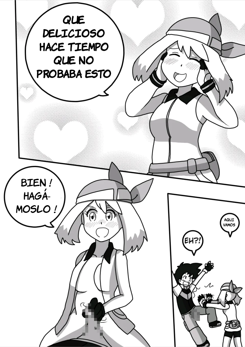 Celebracion en Sinnoh - Charla diara de (Ash) Dawn y Chloe Extra 1