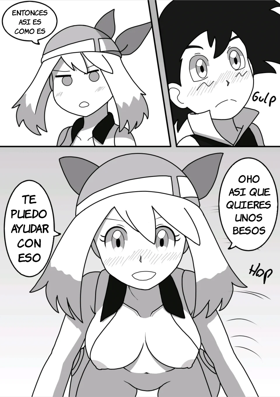 Celebracion en Sinnoh - Charla diara de (Ash) Dawn y Chloe Extra 1