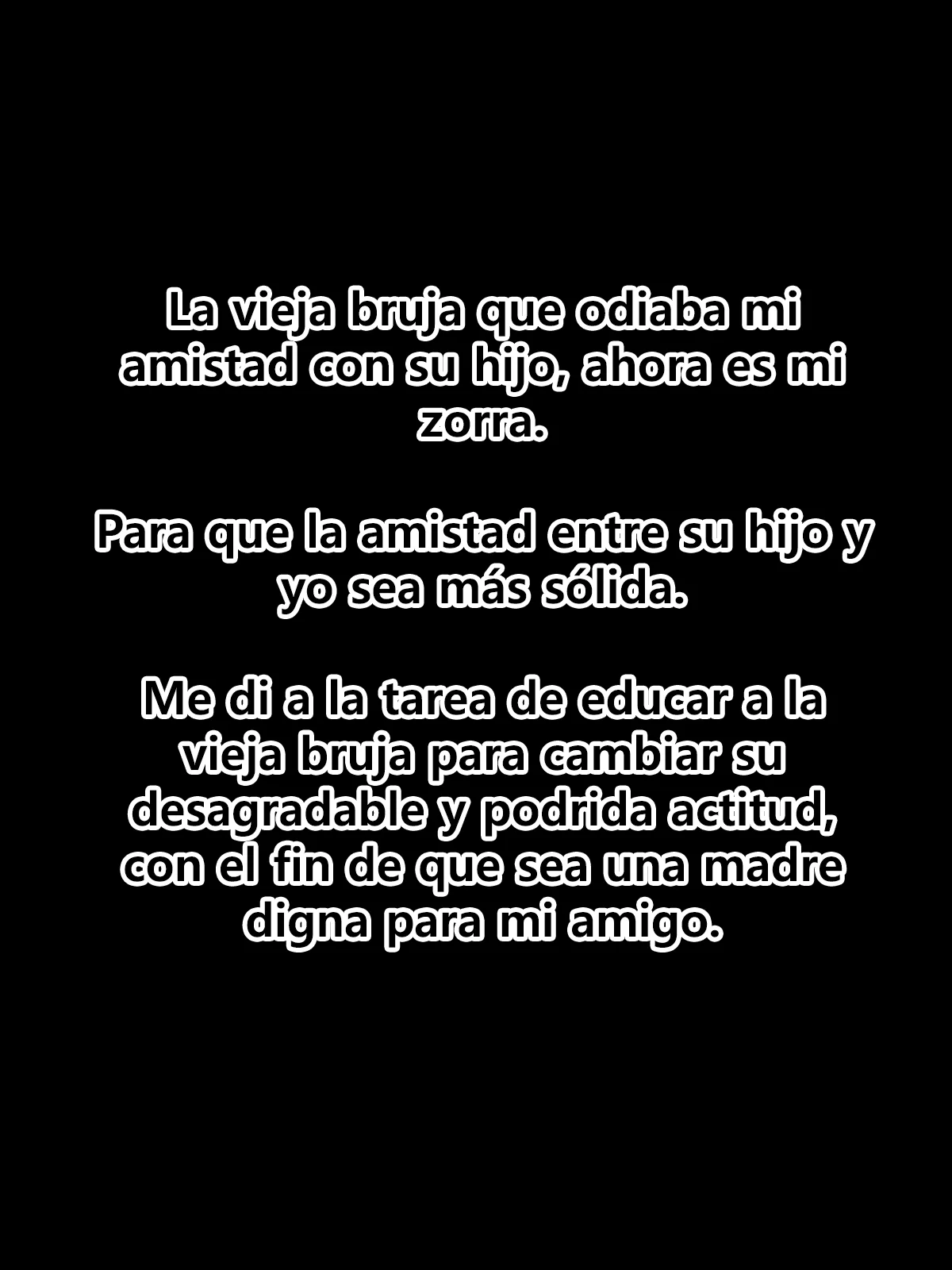 La madre estricta de mi mejor amigo es de lo peor, así que decidí corregirla con mi polla