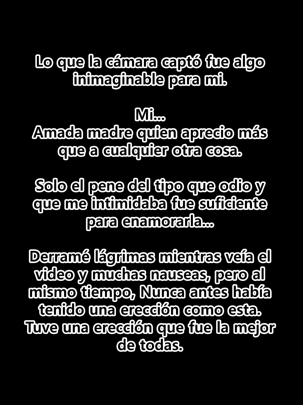 Mi querida madre es la esclava sexual de un tipo repugnante