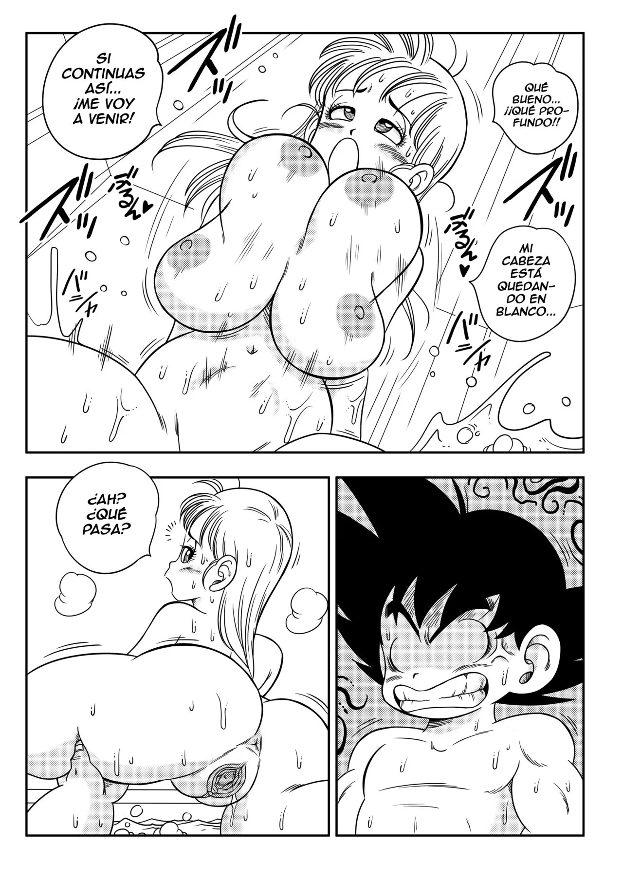 LA PRIMERO VES DE GOKU Y BULMA