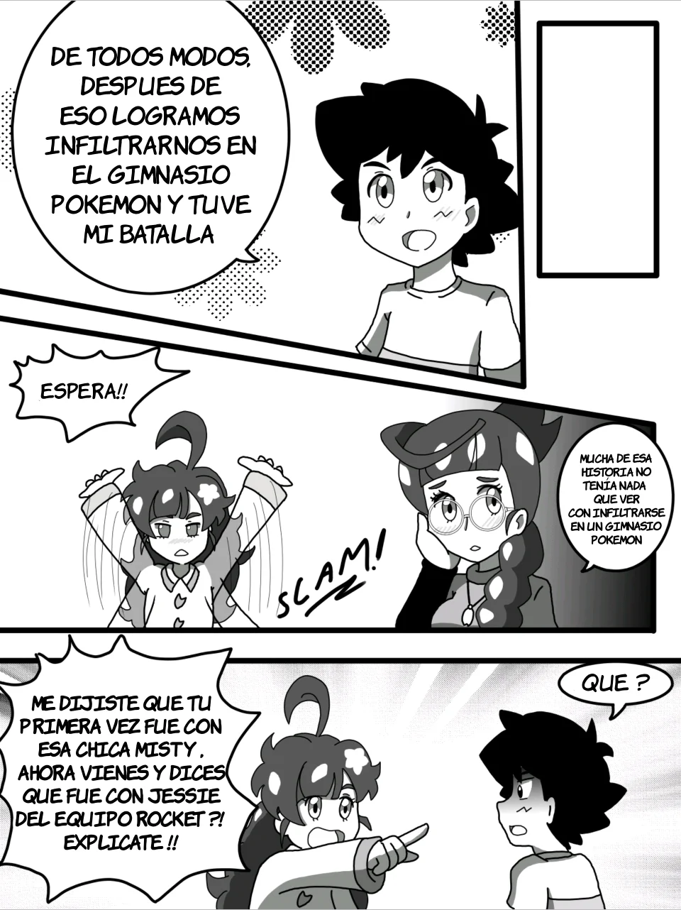 Disfrazado en Kanto - Charla diaria de Ash y Chloe Extra 2