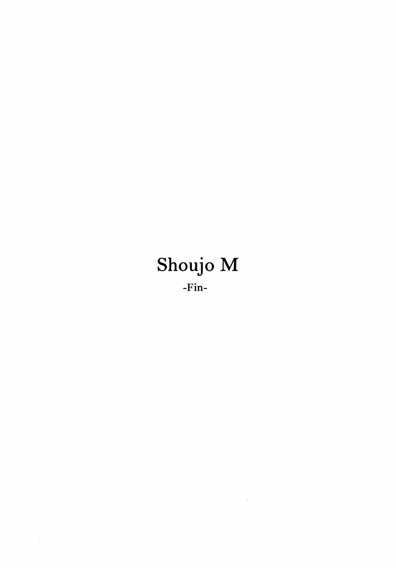 Shoujo M -FINAL- Parte 2