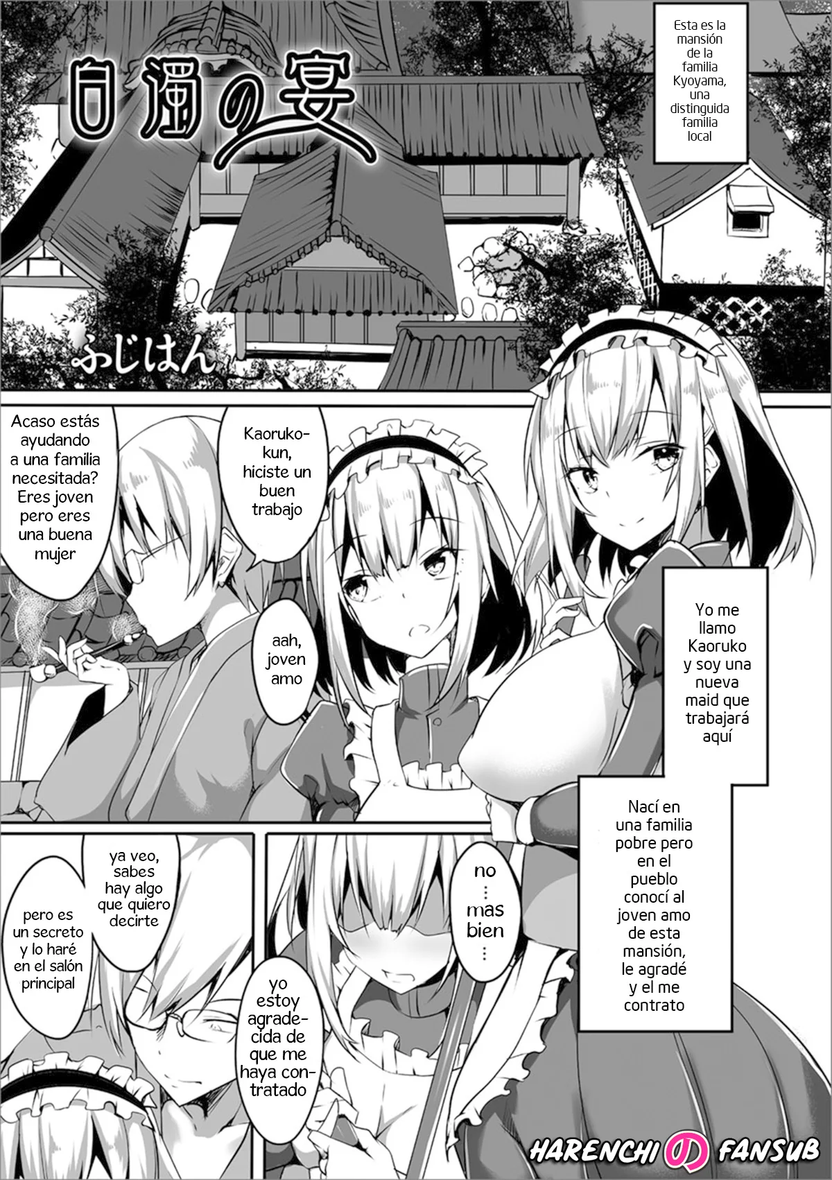 Hakudaku no Utage (Cap-5 Futanari Friends 2) [Sin Censura]