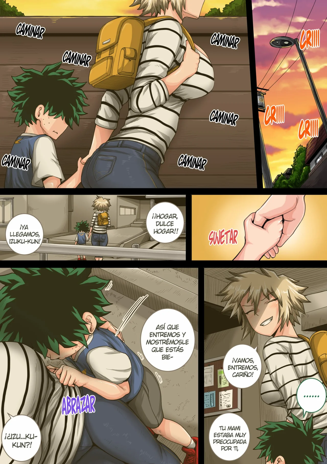 Boku no Harem Academia Bakugou Mama to no Natsuyasumi Kouhen Ge