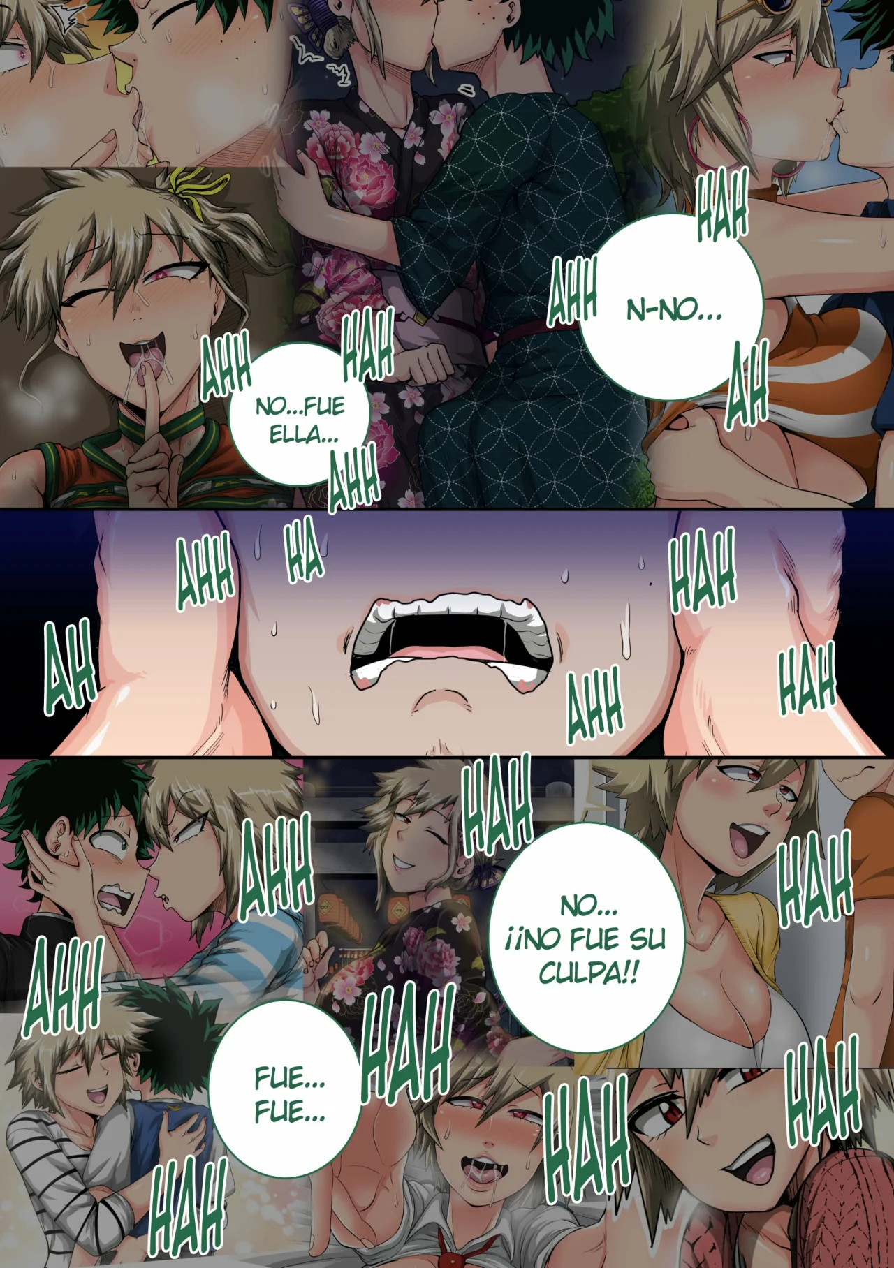 Boku no Harem Academia Bakugou Mama to no Natsuyasumi Kouhen Ge