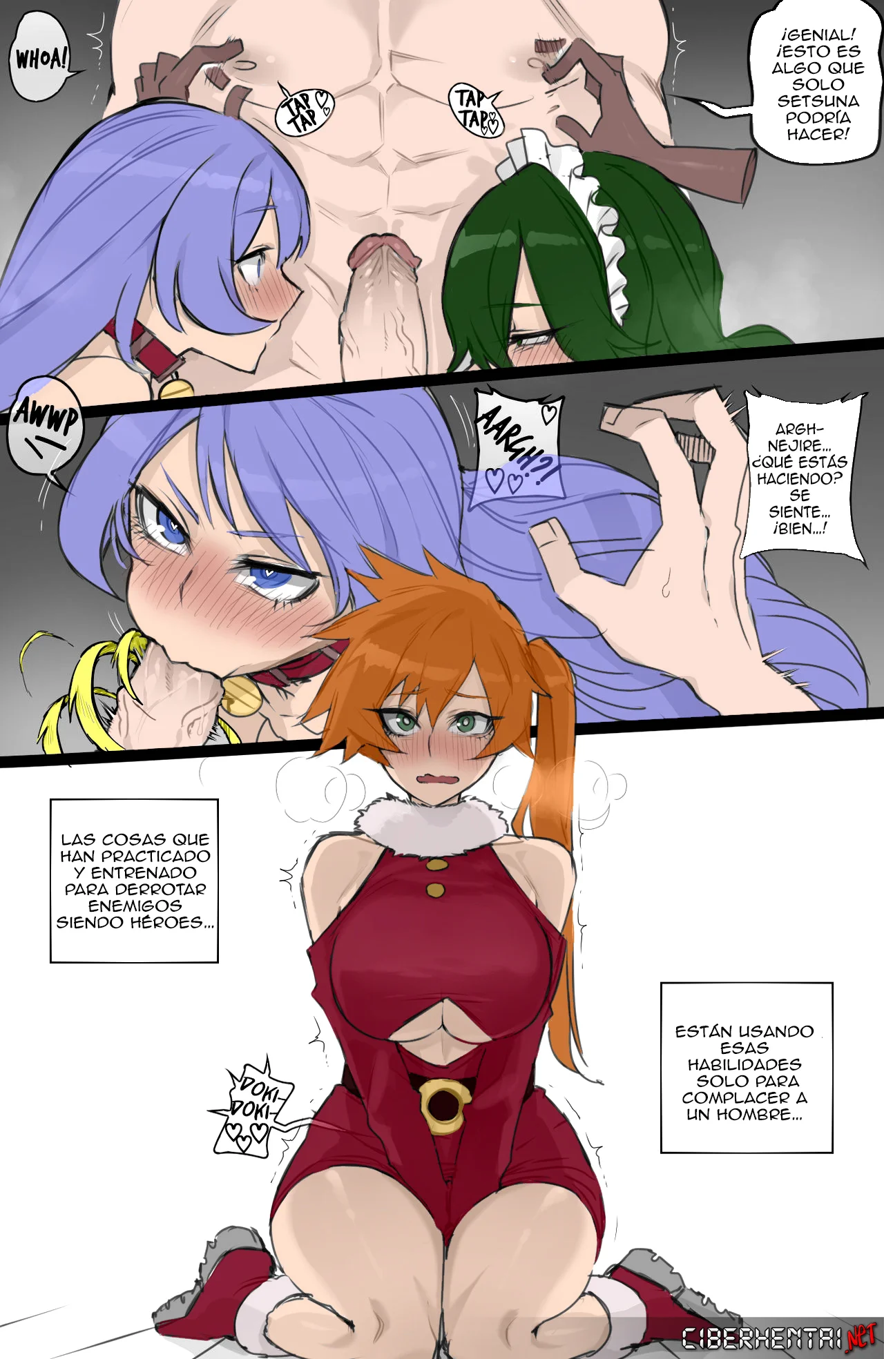 MY HERO Christmas HAREM (Full color)