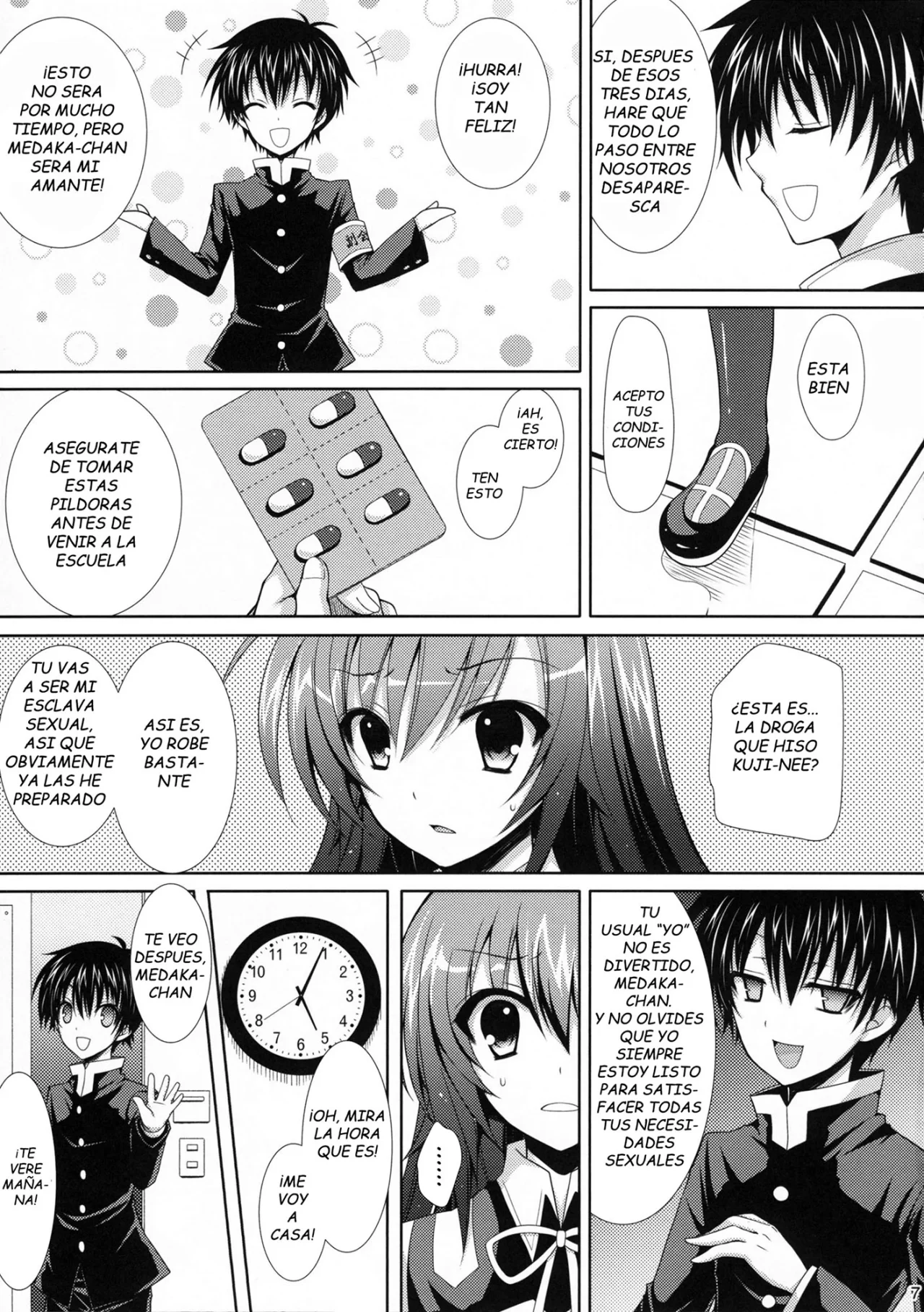 Medaka chan Sakunyuu 3 La Novia Esclava Sexual de Kumagawa kun