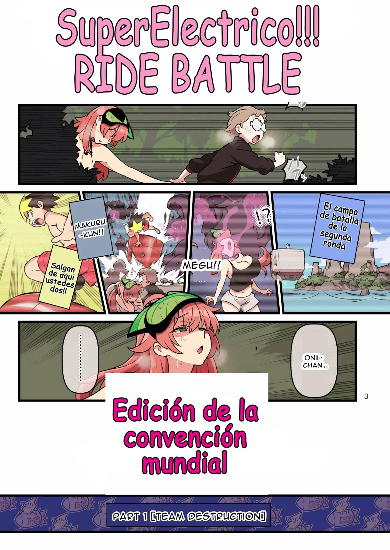 [Kakuzatou] RIDE BATTLE Capitulo 2