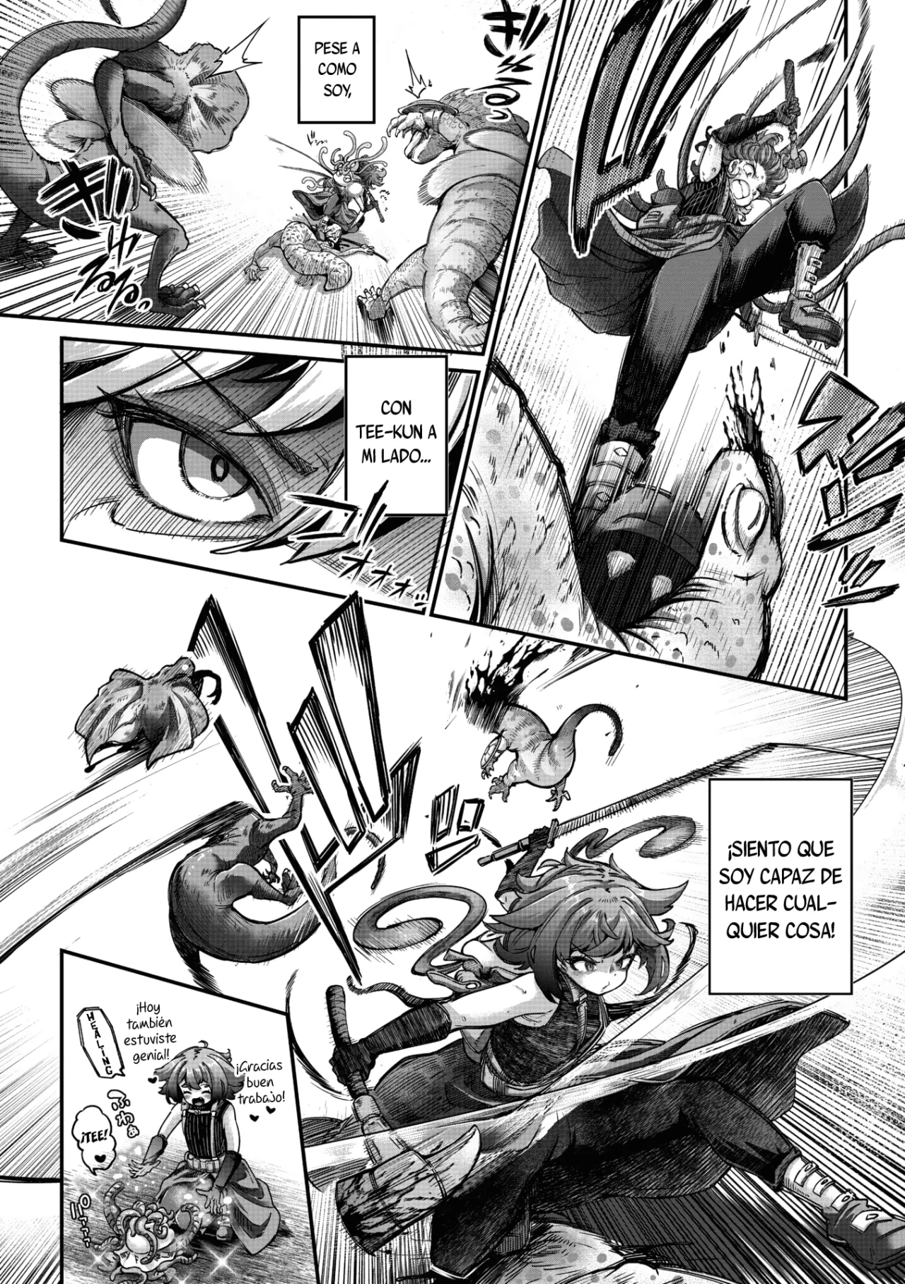 La guerrera y el Tentaculo CAP03 (Senshi-chan to Shokushu-kun)