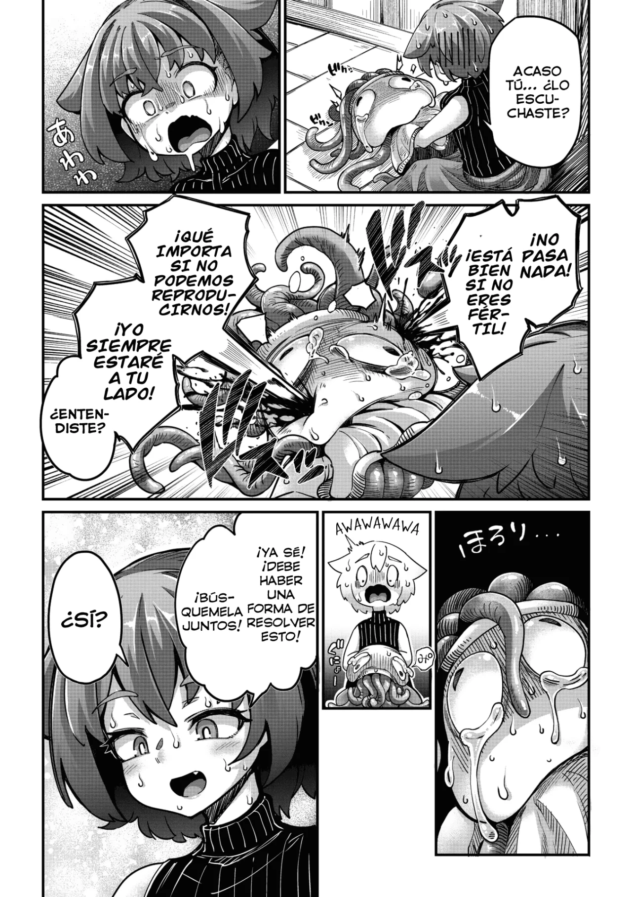 La guerrera y el Tentaculo CAP03 (Senshi-chan to Shokushu-kun)