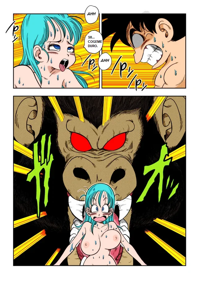 YamamotoDoujin - Bulma X Goku (Episode 1) Sexo en el baño A COLOR