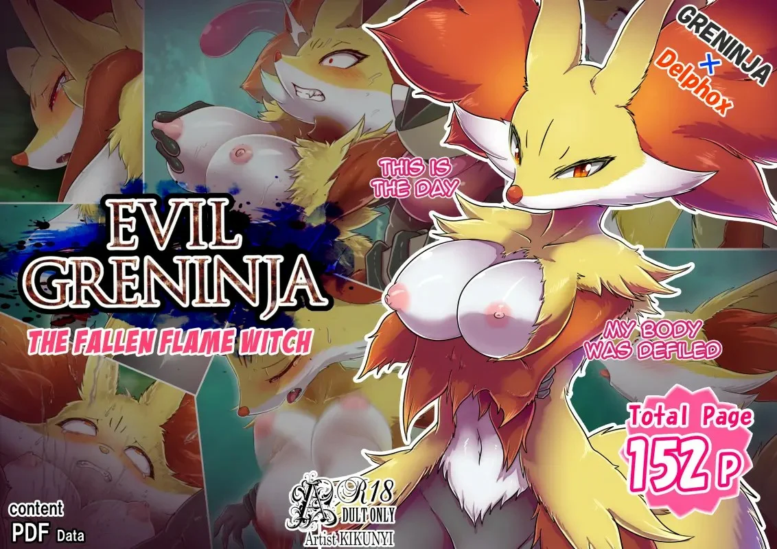 Evil Greninja x Delphox The Fallen Flame Witch