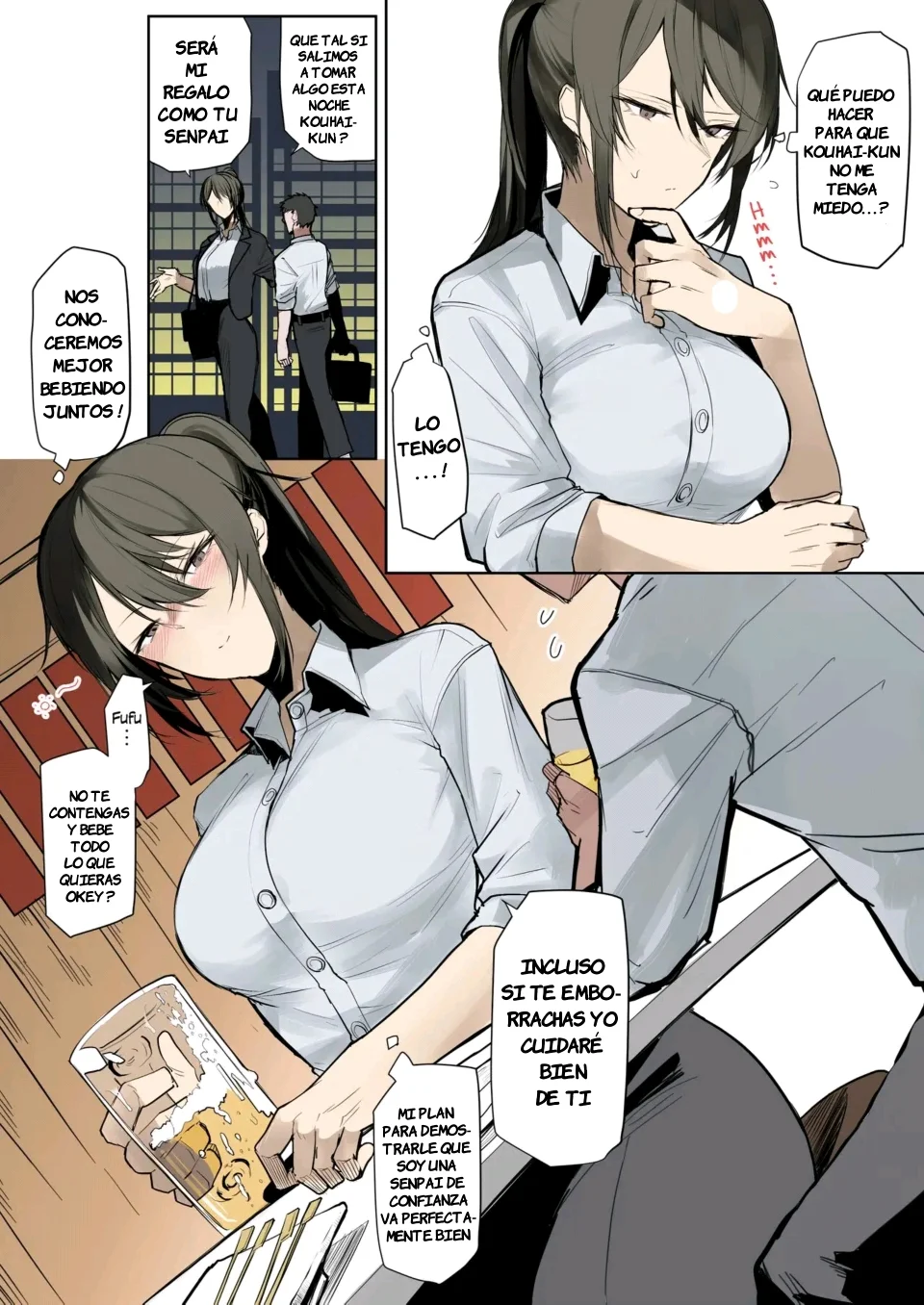 Un manga sobre una dama de oficina que quiere ser una buena onee-san