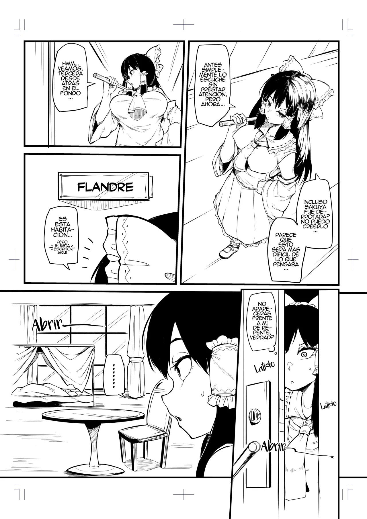 Futanari furan-chan ga reimu o chokyo suru manga (Uncensored)