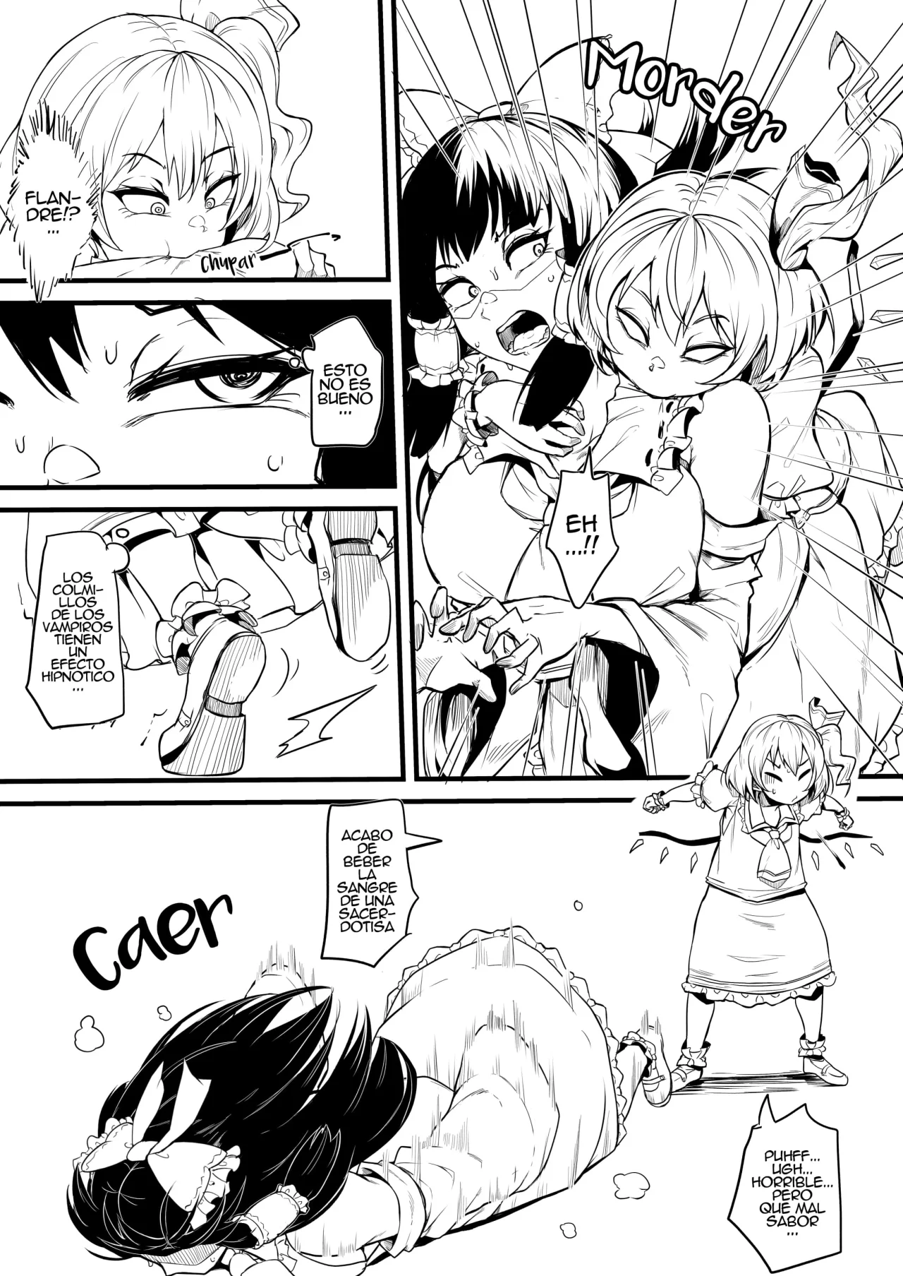 Futanari furan-chan ga reimu o chokyo suru manga (Uncensored)