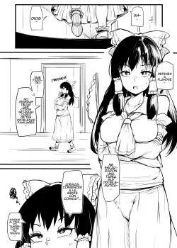 Futanari furan-chan ga reimu o chokyo suru manga (Uncensored)