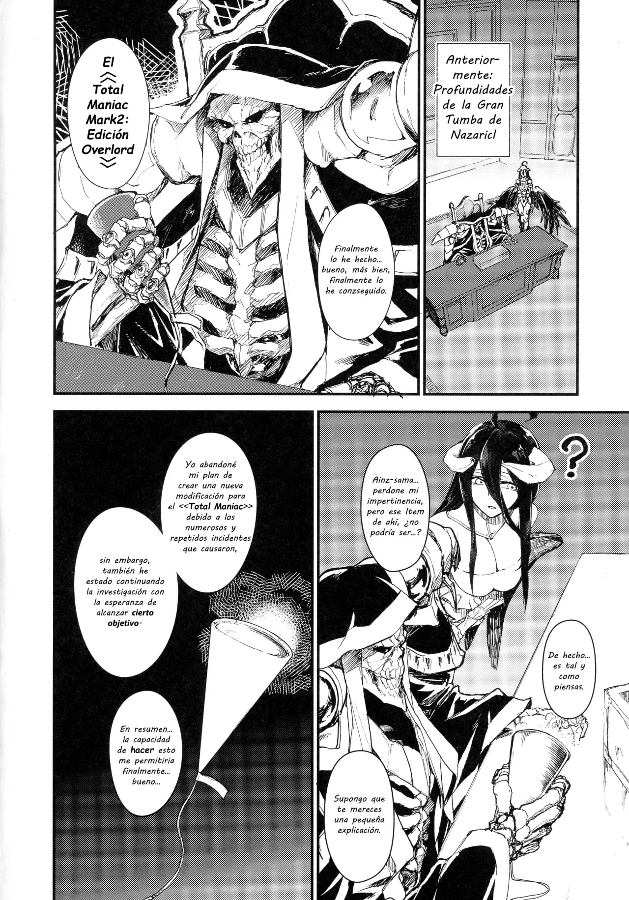 Ainz-Sama deme su heredero