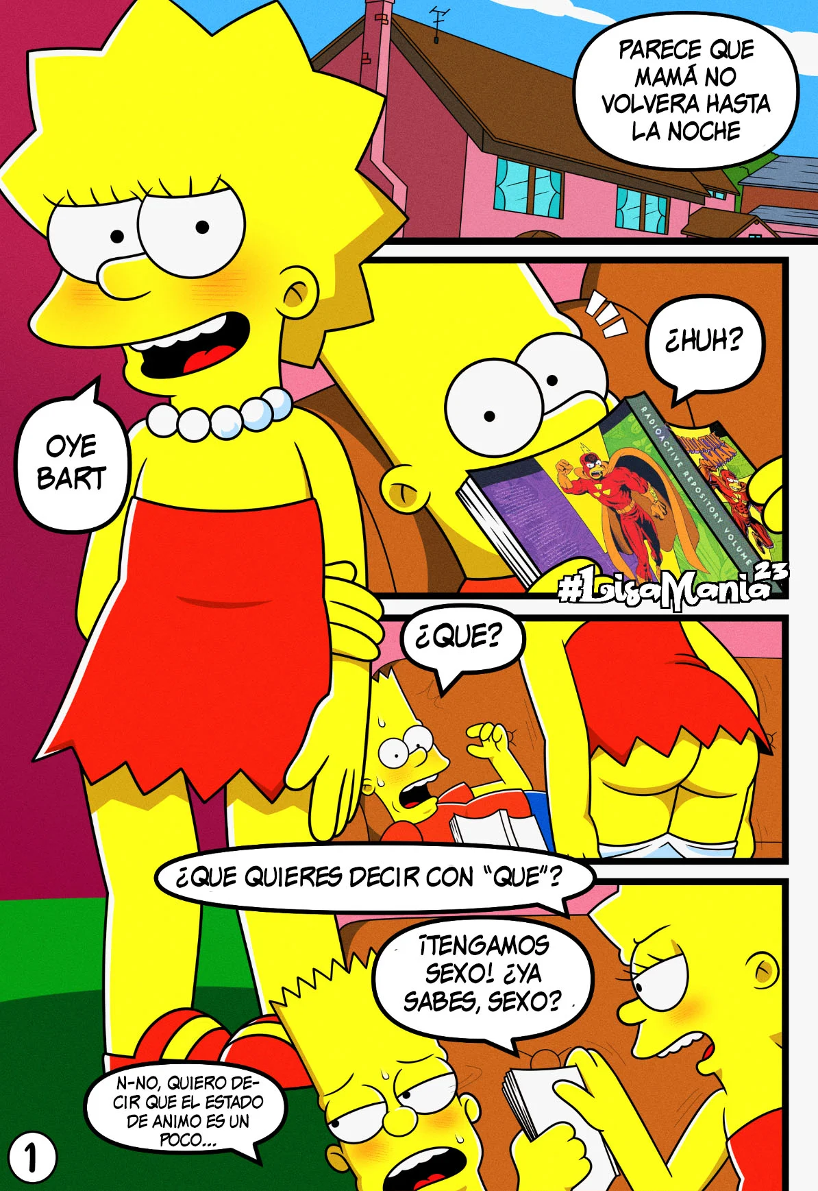 What a little sister (ver. Simpsons)