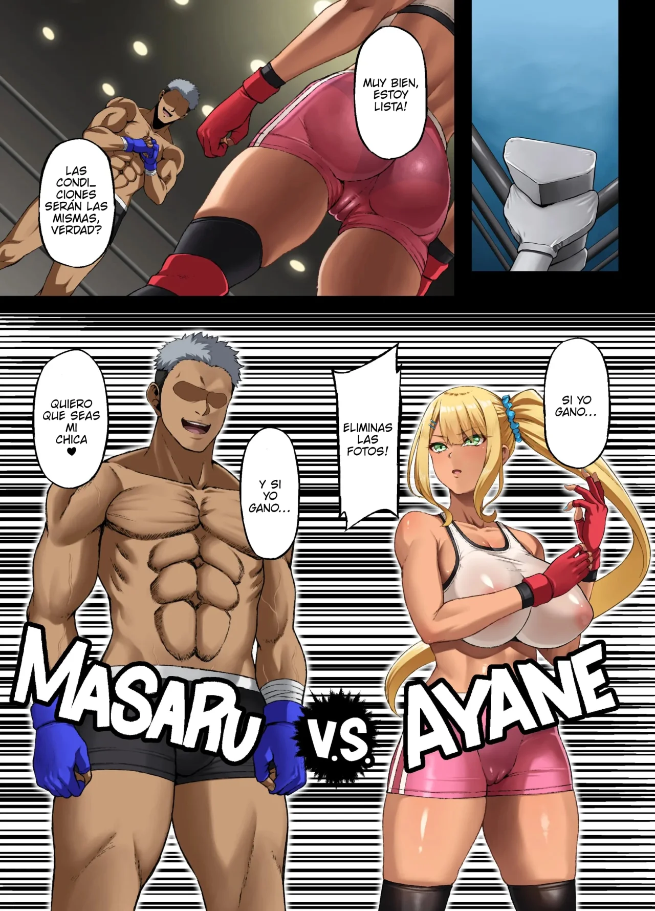 La derrota de Ayane