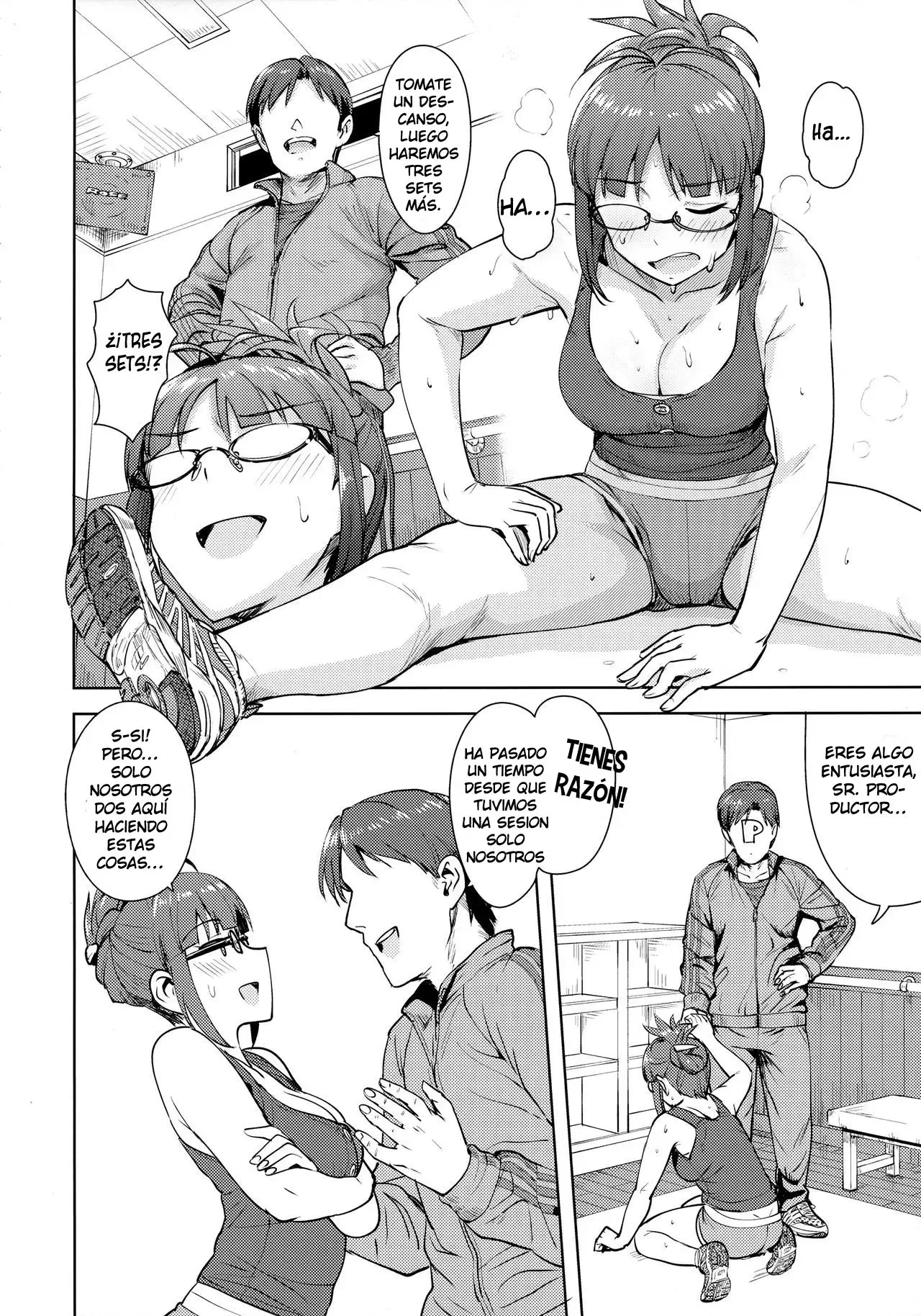 Stretching with_Ritsuko