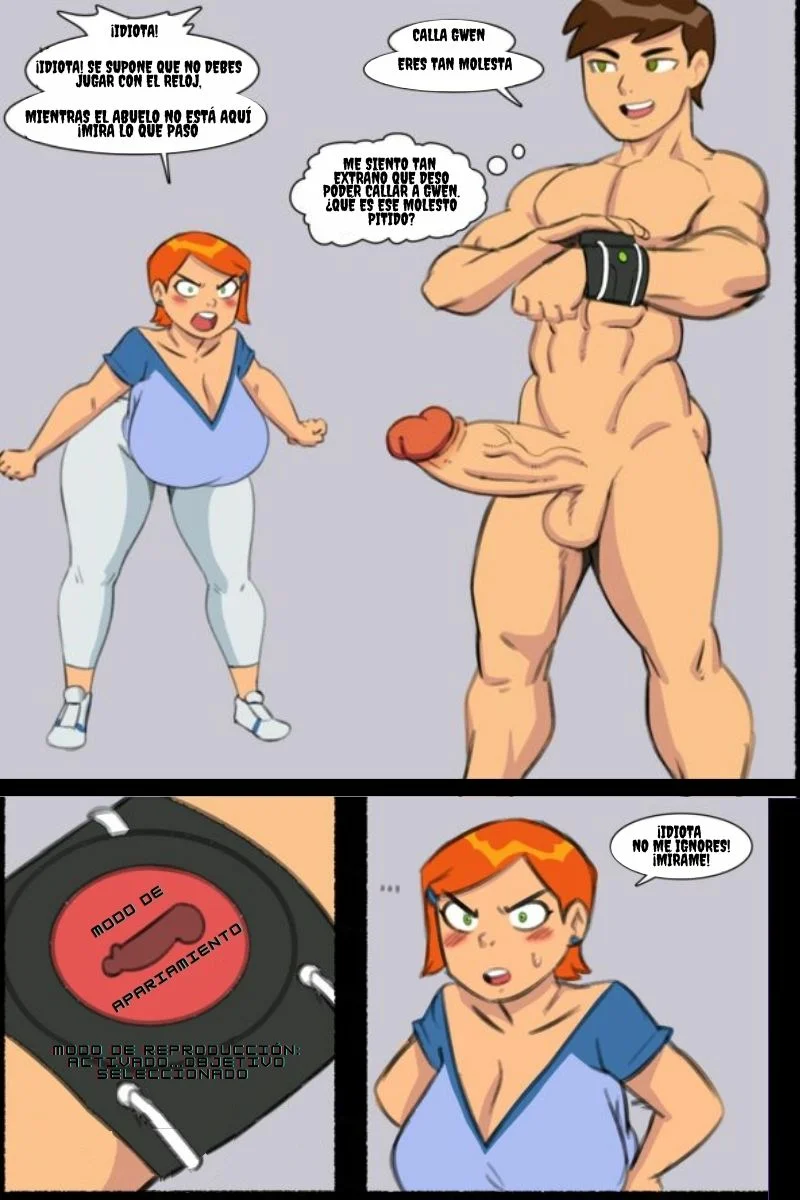 Ben embarazando a Gwen (Ben 10)