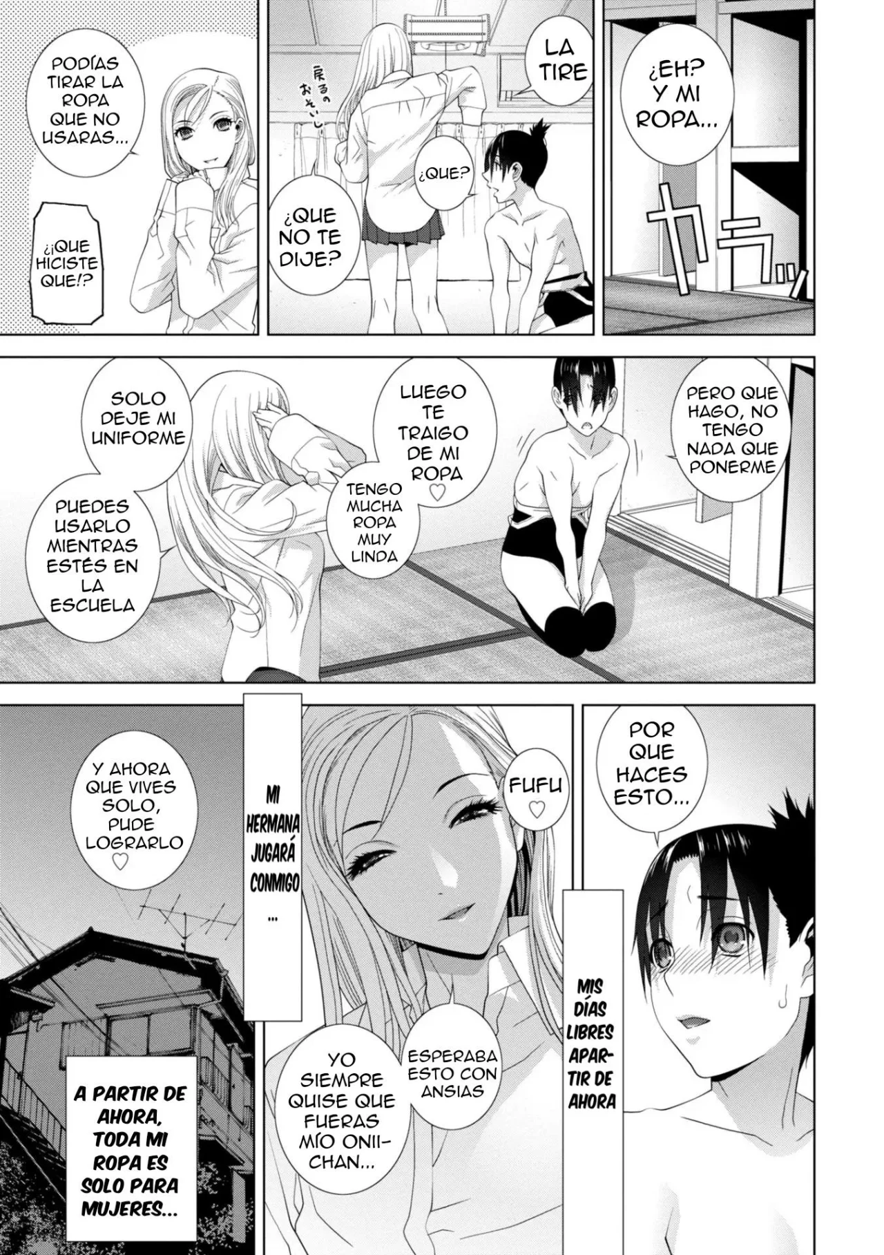 Imouto ni Okasareru Kyousei Josou Ani Ch 1-4