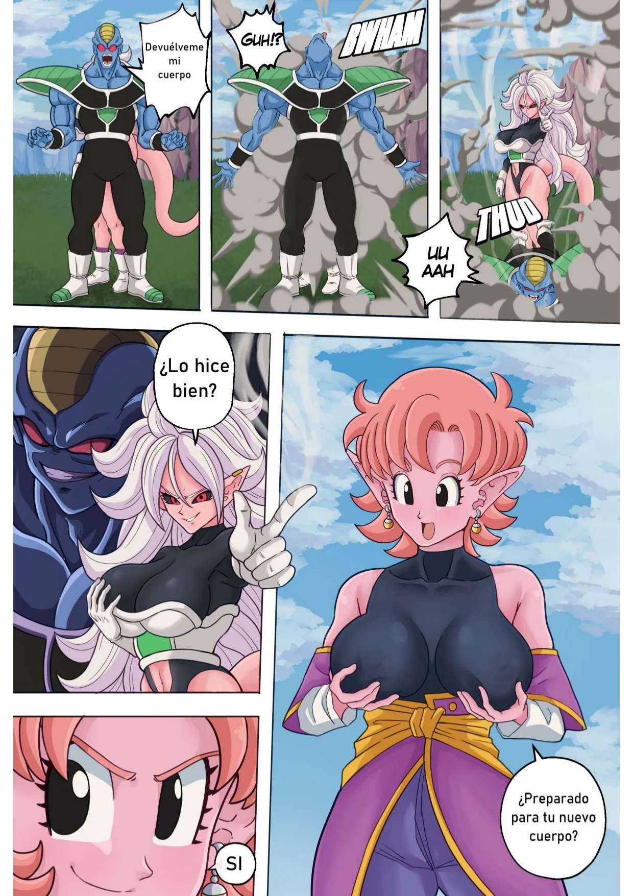 DRAGON BALL BODY CHANGE 7