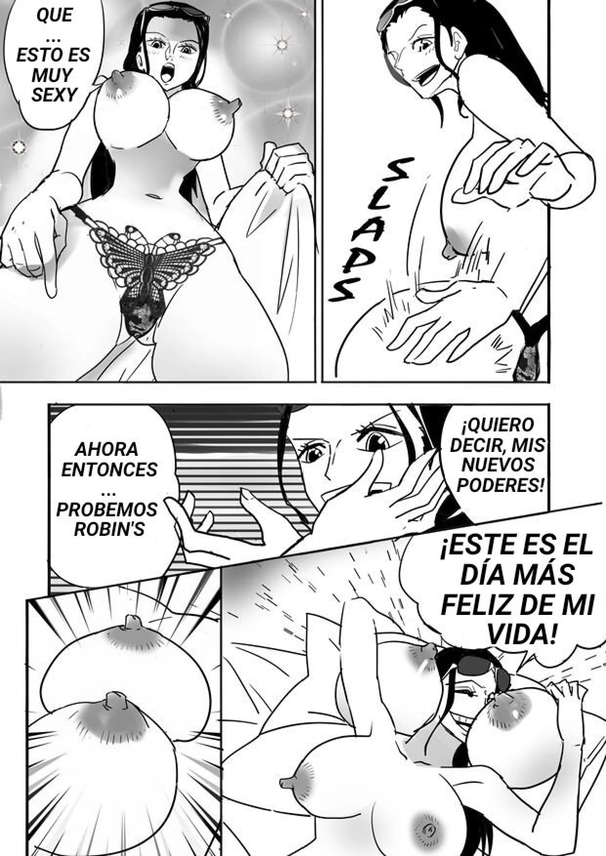 Nico Robin Body Swap Experience(Kawaideska)