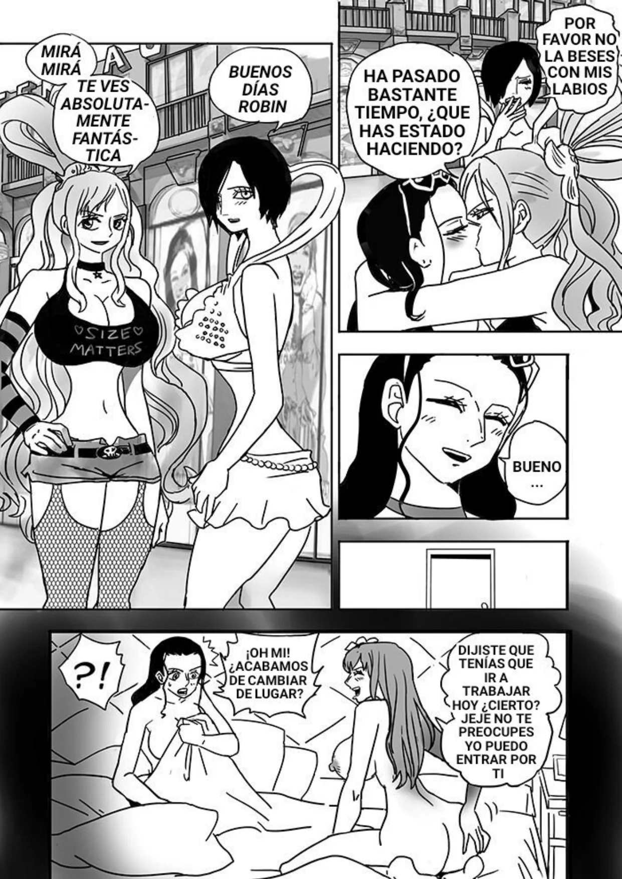 Nico Robin Body Swap Experience(Kawaideska)