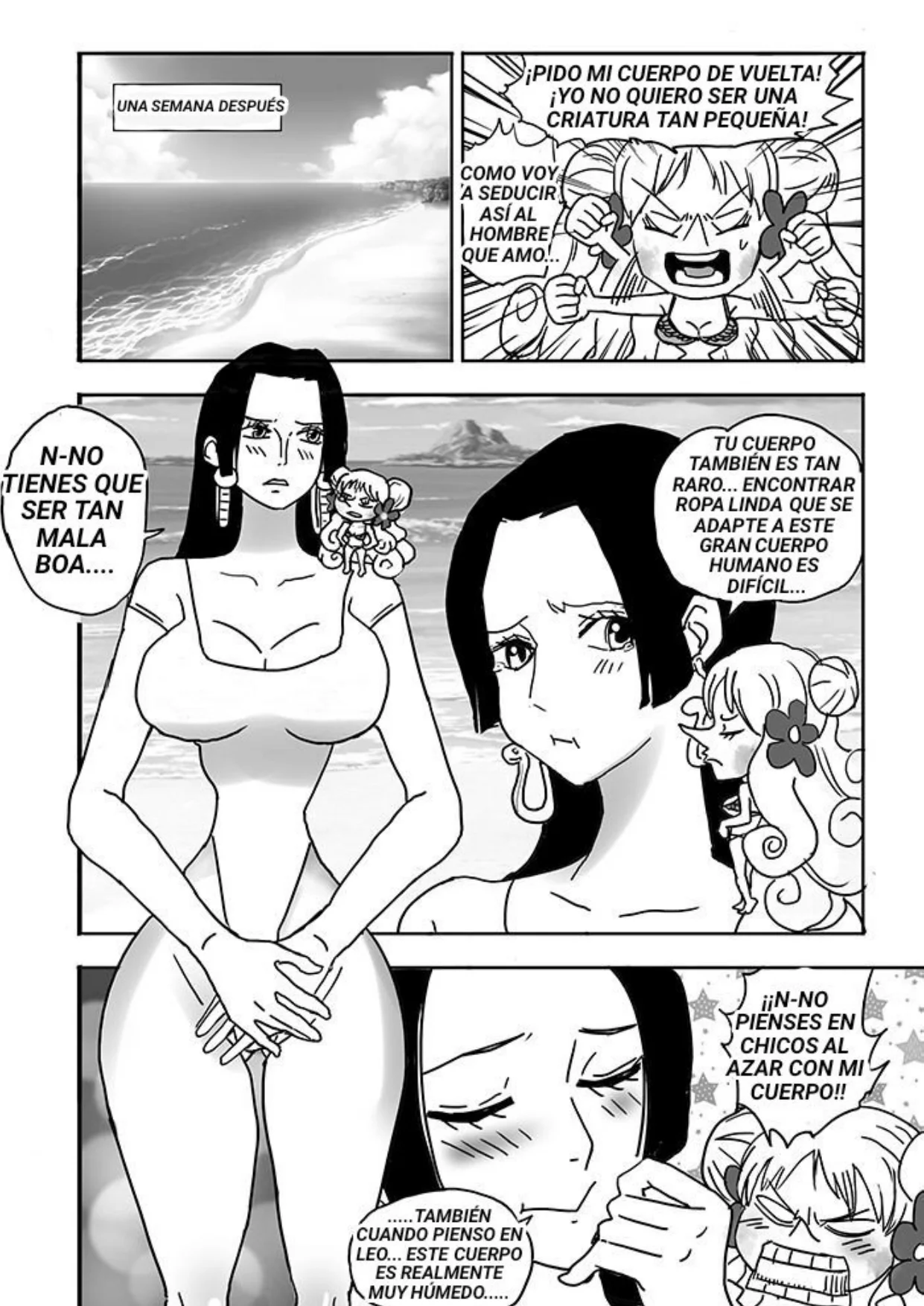 Nico Robin Body Swap Experience(Kawaideska)