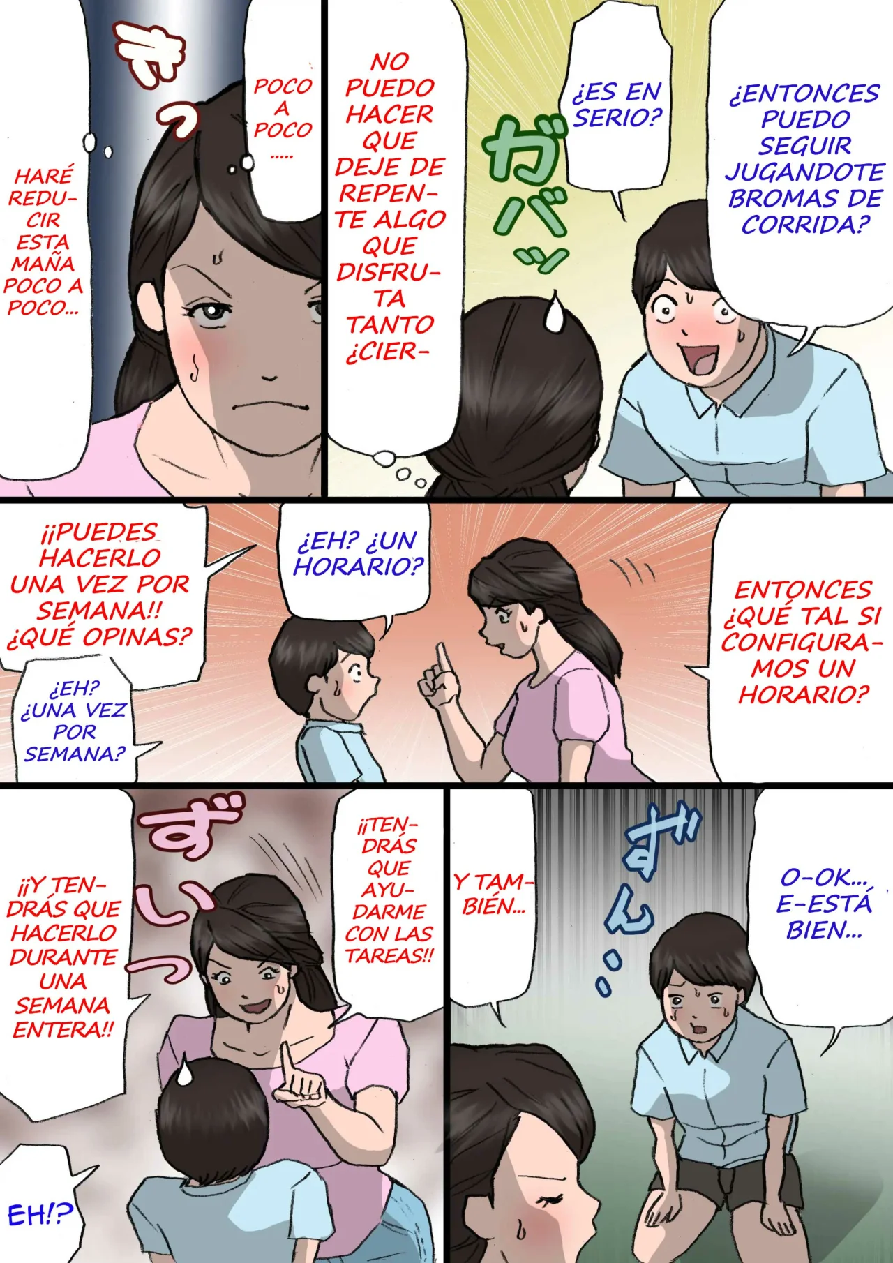 Okaa-san wa Itazura Musuko o Okorenai