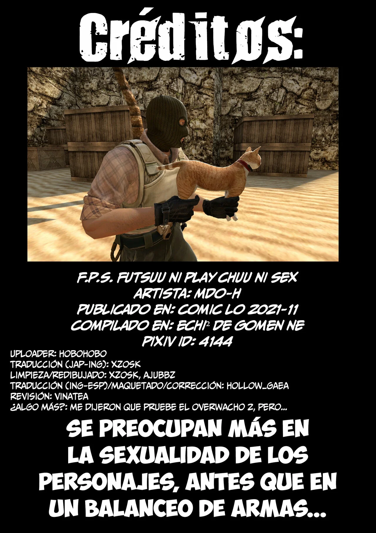 FPS Follando a una Pro de Shooters