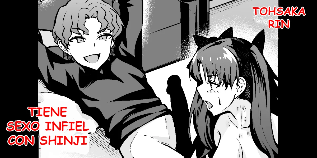 Rin Tohsaka tiene sexo infiel con Shinji