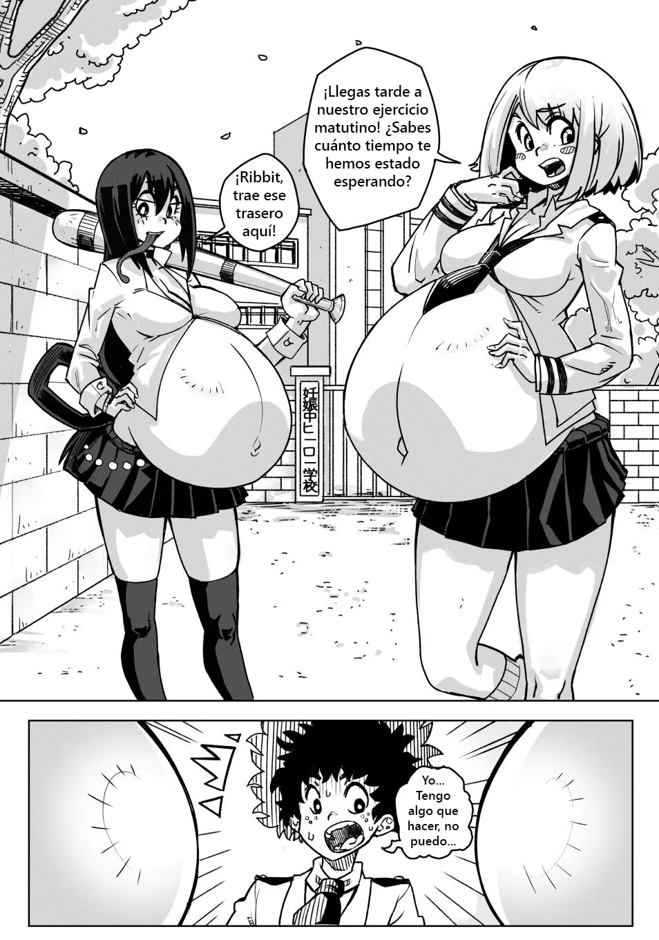 Pregnant Hero Academia Cap 1