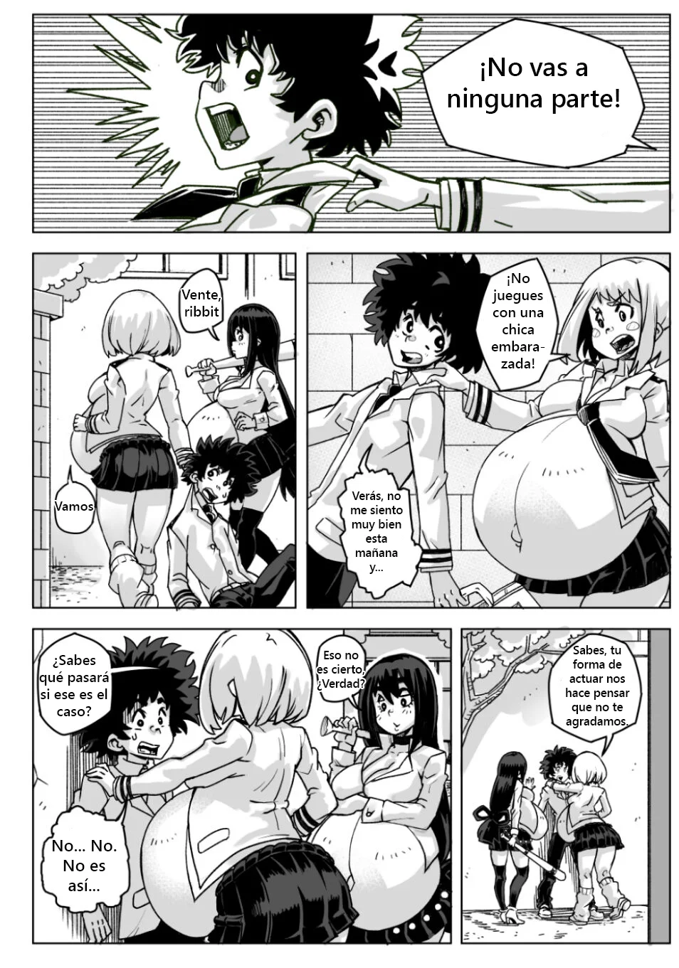 Pregnant Hero Academia Cap 1