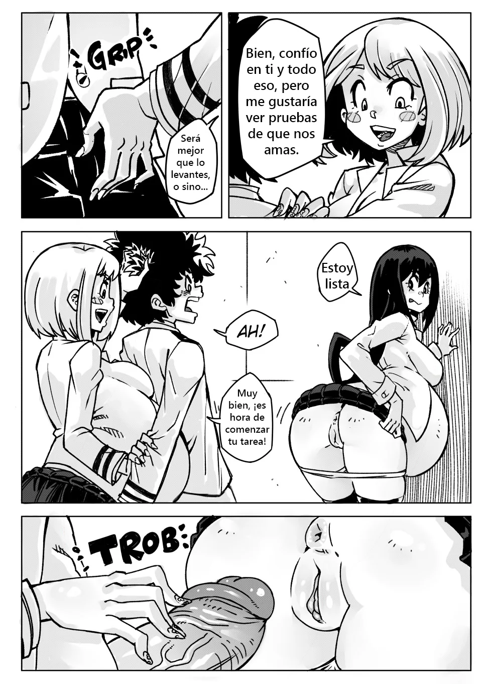 Pregnant Hero Academia Cap 1