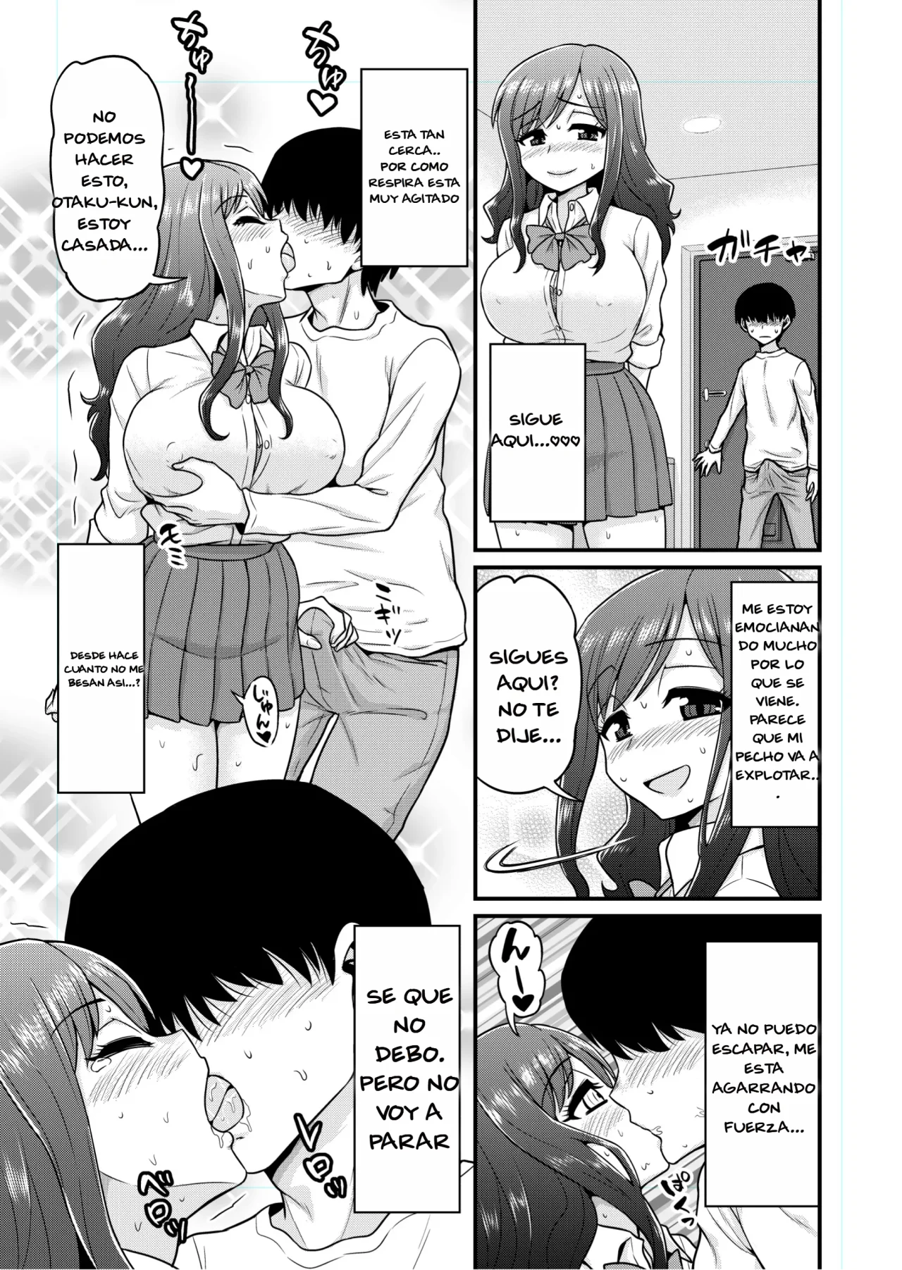 Mujer casada recibe un creampie de un otaku