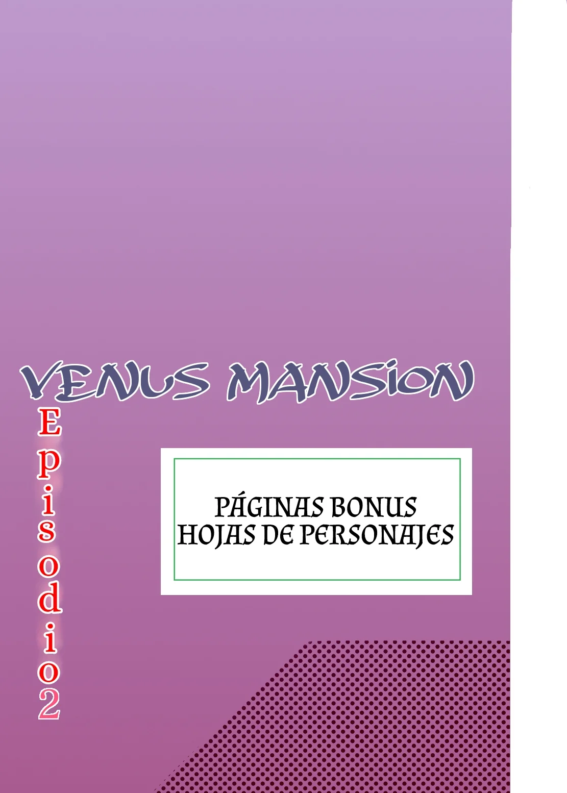 Venus Mansion CH02 (Remasterizado)