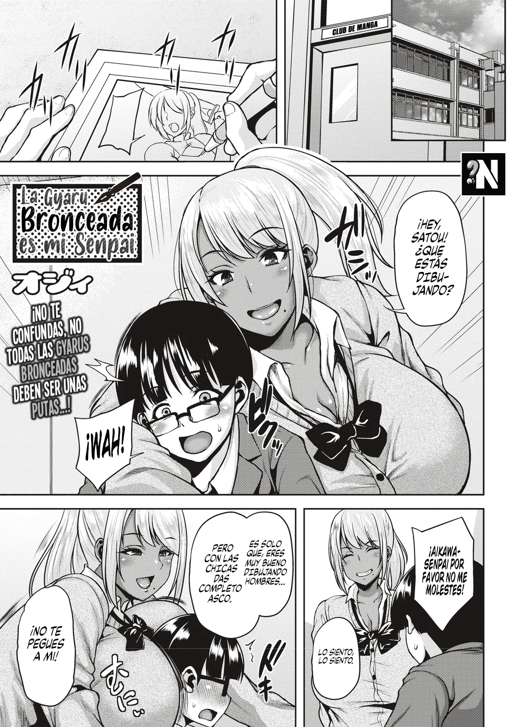 La Gyaru Bronceada es mi Senpai! (Parte 1 y 2)