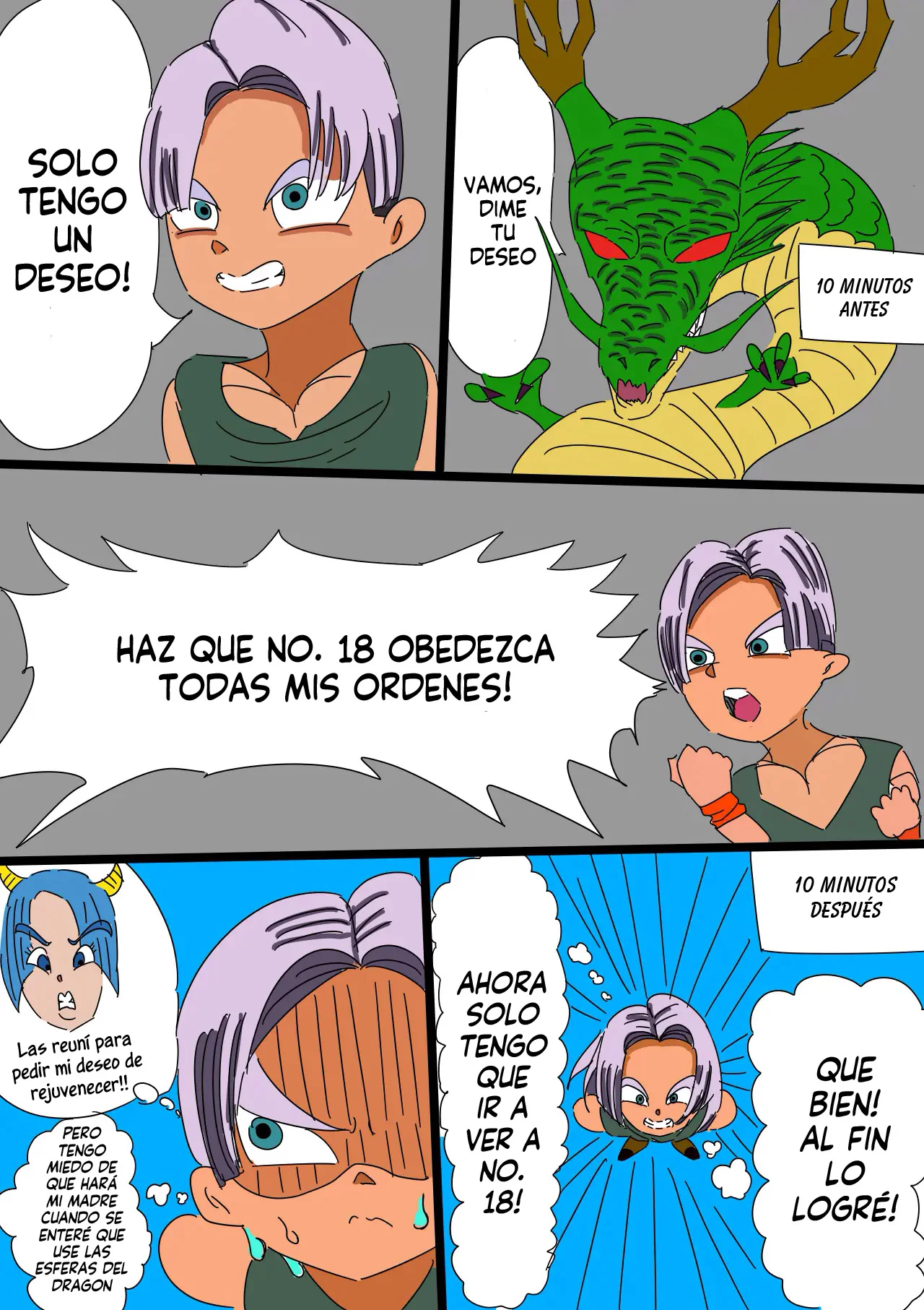 Manipulando a #18 [DRAGON BALL Z] [SC]