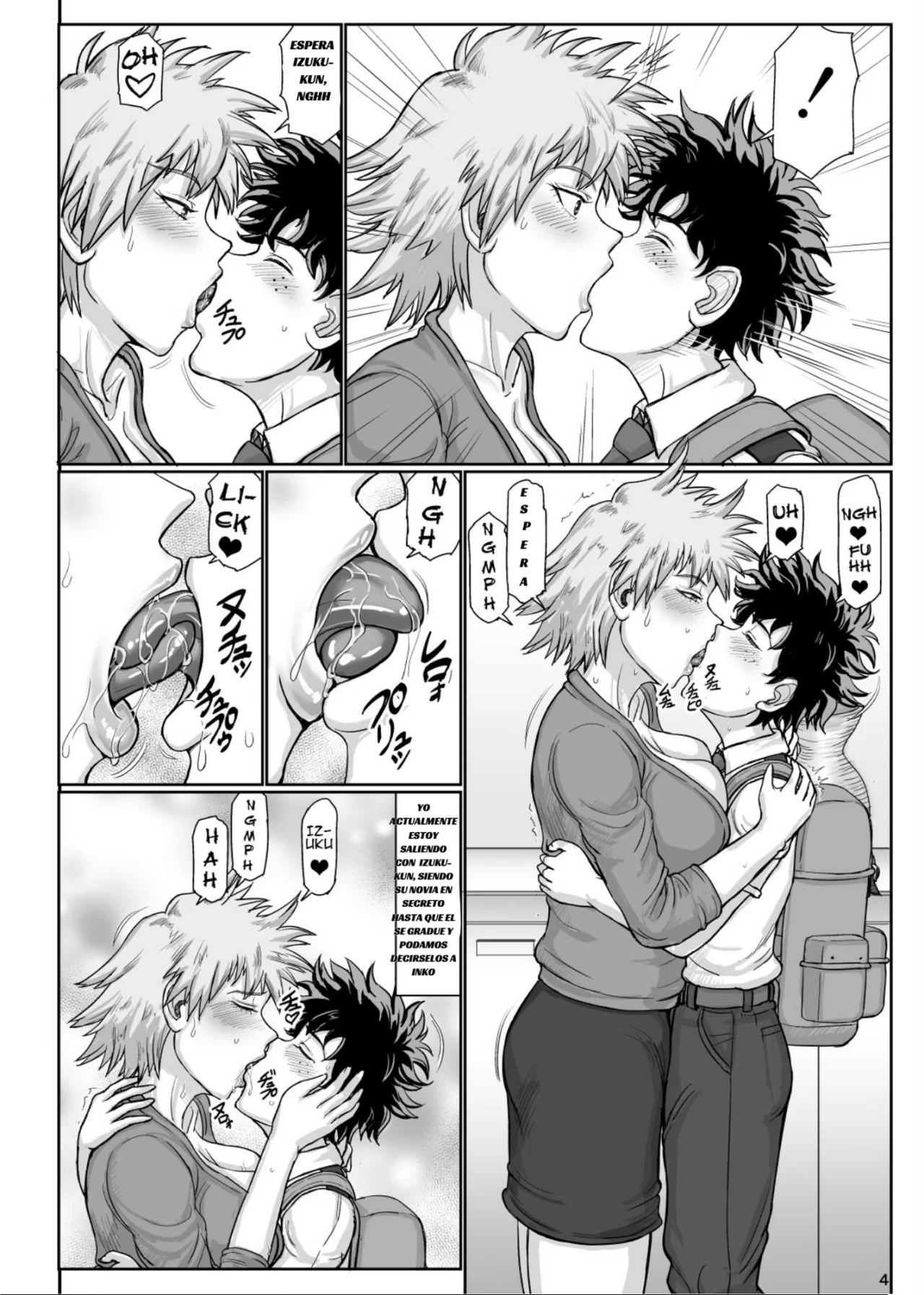 Izuku x Mitsuki traducido por Darfinx