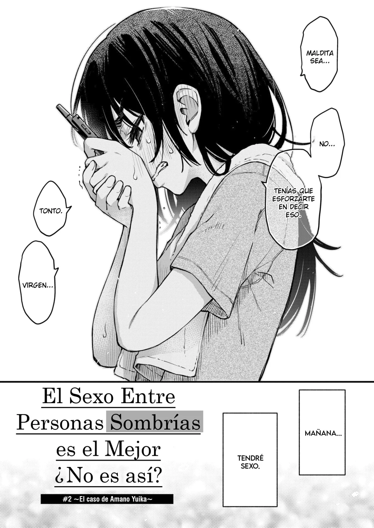 El sexo entre personas sombrias es el mejor - No es asi? - #2 -El caso de Amano Yuika-